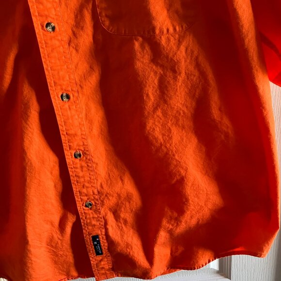 Port Authority Hooters Orange Short Sleeve Button-Up Shirt Men’s Size 3XL. - Picture 5 of 14